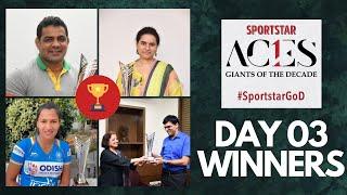 Sportstar Aces Awards 2021 LIVE Day 03: More awards, honouring COVID warriors | SportstarGoD