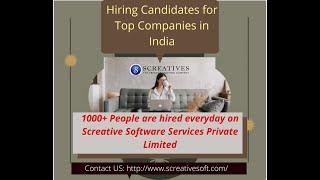 Best Job Placement Consultancy in Hyderabad | Top Recruiting Services Agency in India | Screatives