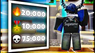 I Got 20,000 WINS!  IN Roblox Bedwars!