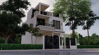 Small Frontage Good Design Home  #housedesign #home #architecture