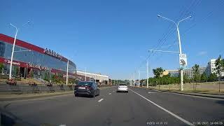 Минск рулим по улицам. Проспект Победителей. Арена Сити. Arena City. Driving tour in Minsk. Driving.