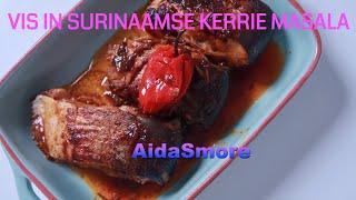 PANGASIUSVIS in SURINAAMSE KERRIE MASALA ||recept||AIDA SMORE