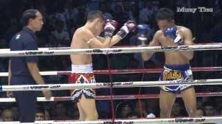 Muay Thai - Damien Alamos vs Fahmongkol - Lumpini Stadium 6th September 2013