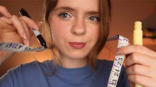 ASMR Непрофессиональные измерения вашего лица
