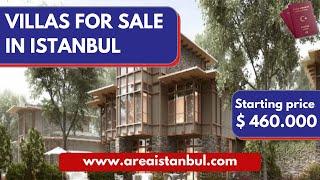 VILLA FOR SALE IN ISTANBUL | PROPERTY IN  TURKEY | VILLA WITH FOREST VIEW