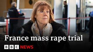 Gisèle Pelicot condemns men accused in France mass rape trial | BBC News