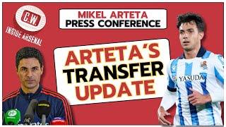 Arsenal latest news: Arteta's transfer update | Team news vs Villa | Press conference reaction