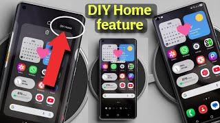 All Samsung Mobile Latest Feature  DIY Home beta hidden feature  How to use & install