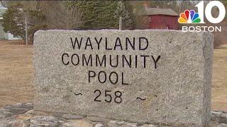 Hateful vandalism of Wayland Community Pool building under investigation