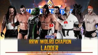 WWE 2K18 CAW Play Universe Mode - RRW World Championship Match ( CAW / Custom Championship )