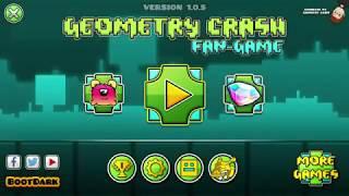 Geometry Crash Fan-Game by Boot-Dark 100% Comlpleted All Coins Fan-Game by GD