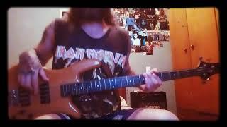 Iron Maiden - The Trooper  ( Adriano Rossetti  - goreio ) Bass cover  #bass #cover #ironmaiden