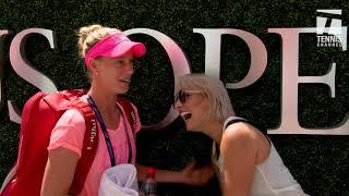 #GameSetMattek Alison Riske 2017 US Open Media Day