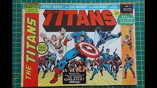 Taking a look at Marvel UK's rather odd Titans comic