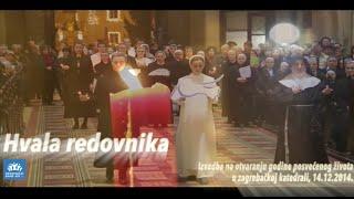 Hvala redovnika u zagrebačkoj katedrali