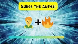 Guess the Anime by Emoji Quiz | 13 Anime by Emoji