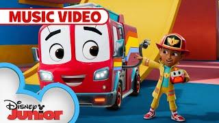 I'm a Firefighter | Music Video | Firebuds |  @disneyjr