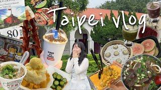 [vlog] 오직 맛집만 찾아 떠난 3박4일 대만 타이베이 먹방여행 | 여행 브이로그 | 훠궈,아종면선,행복당,야시장,딘타이펑,홍마오청,라뜰리에,융캉우육면,망고빙수,일일투어