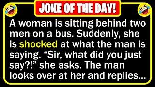  BEST JOKE OF THE DAY! - A bus stops and two Italian men get on... (Discretion Advised) | Jokes