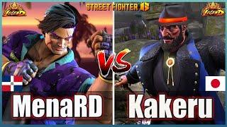 Street Fighter 6 MenaRD (LUKE)  Vs  Kakeru (JP #1Rank)Best Ranked MatchHigh Level Match