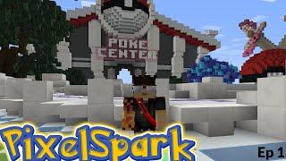 PixelSpark HeartGold(Pixelmon Modpack) Episode 1- The Beginning