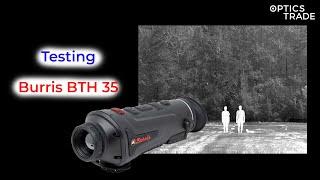 Burris BTH 35 Thermal Hand Held Sight Testing | Optics Trade See Through