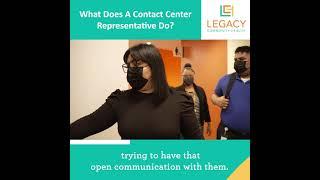 What Does A Contact Center Representative Do?