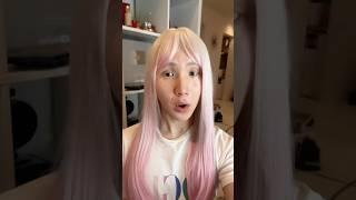[Massive transformation] White and pink doll make-up
