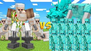 IRON GOLEMS vs DIAMOND ARMY