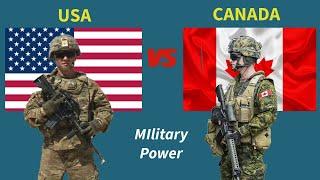 Usa vs Canada military power comparison 2024 | comparison place