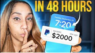 Make $2000 in 48Hrs with this Side Hustle Part-Time! Pay Off Your Debts!￼