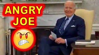 Joe Biden LASHES-OUT at Female Reporter TODAY During Meeting with Israel's Isaac Herzog.....