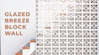 Glazed Breeze Block Wall | Clay Imports