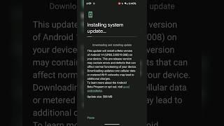 Android 14 Beta 3 Update for Pixel Phones | 588 MB Update #shorts #android14