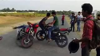 Bike accident in Bangladesh