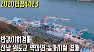 (진행물건) 2020타경4423 반값이하경매 전남 완도군 약산면 농가시설 경매-완도부동산[보이는부동산-경매공매분석]