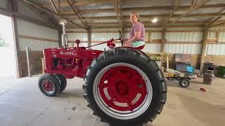 1945 Farmall H Vintage Tractor Restoration | Cadott FFA 2024 Chevron TRC Entry