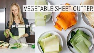 VEGETABLE SHEET CUTTER | is this the next spiralizer?