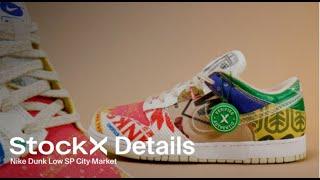 A Close Up Look at the Nike Dunk Low SP City Market | Details | StockX