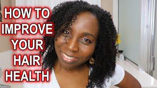 How To Improve Your Hair Health for Hair Growth Retention | DiscoveringNatural