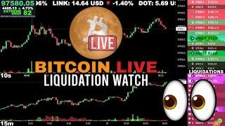  Bitcoin LIVE Chart & Liquidation Watch