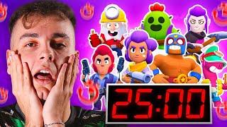 TENGO 25 MINUTOS PARA ELIMINAR A 84 BRAWLERS !! A CONTRARRELOJ