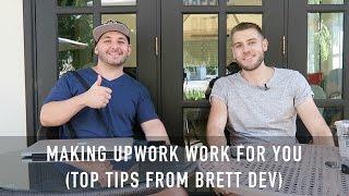 HOW TO SUCCEED WITH UPWORK FREELANCING (Interview with Brett Dev)