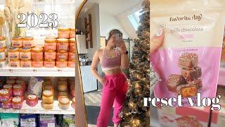 2023 RESET VLOG | hygiene shop with me, let's get it together.