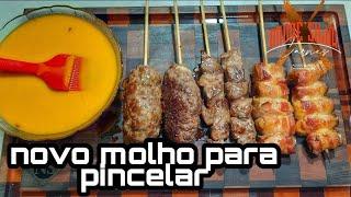 NOVO MOLHO PARA PINCELAR ESPETINHO