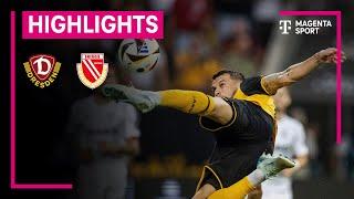 Dynamo Dresden - Energie Cottbus | Highlights 3. Liga | MAGENTA SPORT