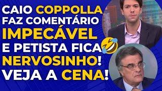 PASSOU O TRATOR! COPPOLLA DEIXA PETISTA MORRENDO DE RAIVA APÓS COMENTÁRIO SOBRE BOLSONARO