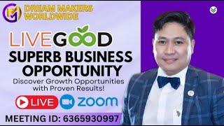 11/29/2024 Livegood Business Opportunity Call with Crown Diamond Leader Coach Fernan