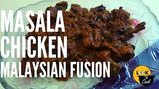 Masala Chicken Malaysian FUSION! | BEST & EASY! | A MUST TRY! |  Sari Kata Dalam Bahasa Malaysia!