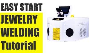 2024 GOLD SILVER JEWELLERY LASER WELDER | How to Running a JEWELRY SPOT LASER WELDING MACHINE